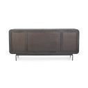 Credenza 4A Orissa nero Bizzotto vista