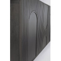 Credenza 4A Orissa nero Bizzotto dettaglio