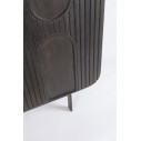 Credenza 4A Orissa nero Bizzotto dettaglio