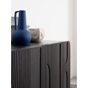 Credenza 4A Orissa nero Bizzotto dettaglio