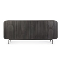 Credenza 4A Orissa nero Bizzotto vista