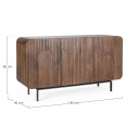 Credenza 3A Orissa naturale Bizzotto dimensioni