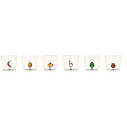 Vegetables Set 6 tumbler assortiti Ichendorf vista