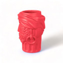 Magna Graecia Terracotta Vaso Man Pink Bounganvillea Seletti vista