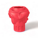 Magna Graecia Terracotta Vaso Women Pink Bounganvillea Seletti vista