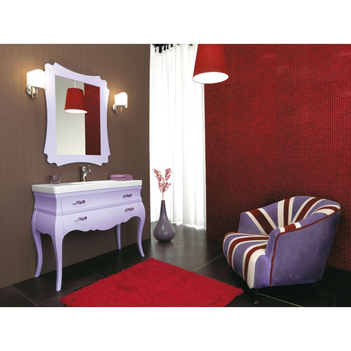 Immagini vasca da bagno romantica : immagini di mobili etnici ... Mini appartamenti shabby