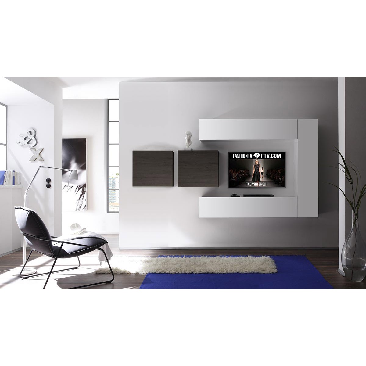 Composizione Soho rovere scuro