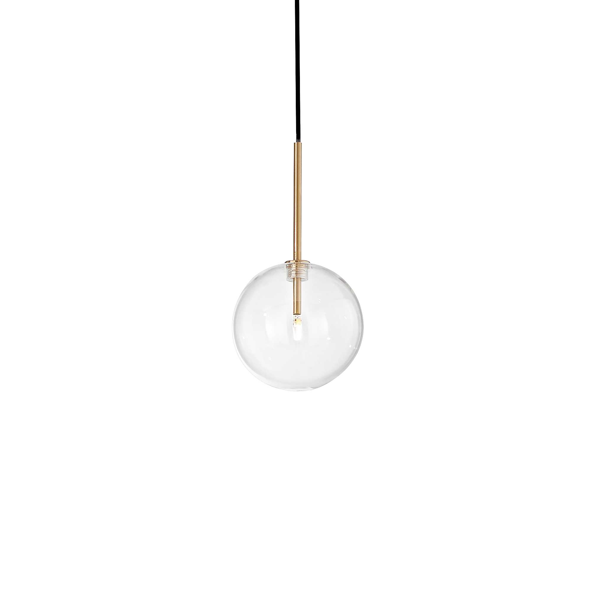 Lampada A Sospensione Ideal Lux MINIMAL SP1 – Vetro Bianco, Design Rotondo, Prodotta In Europa