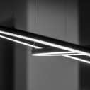Oracle Slim Sp D150 Round 3000k Dali Bk Lampada a sospensione Ideal Lux ambientazione