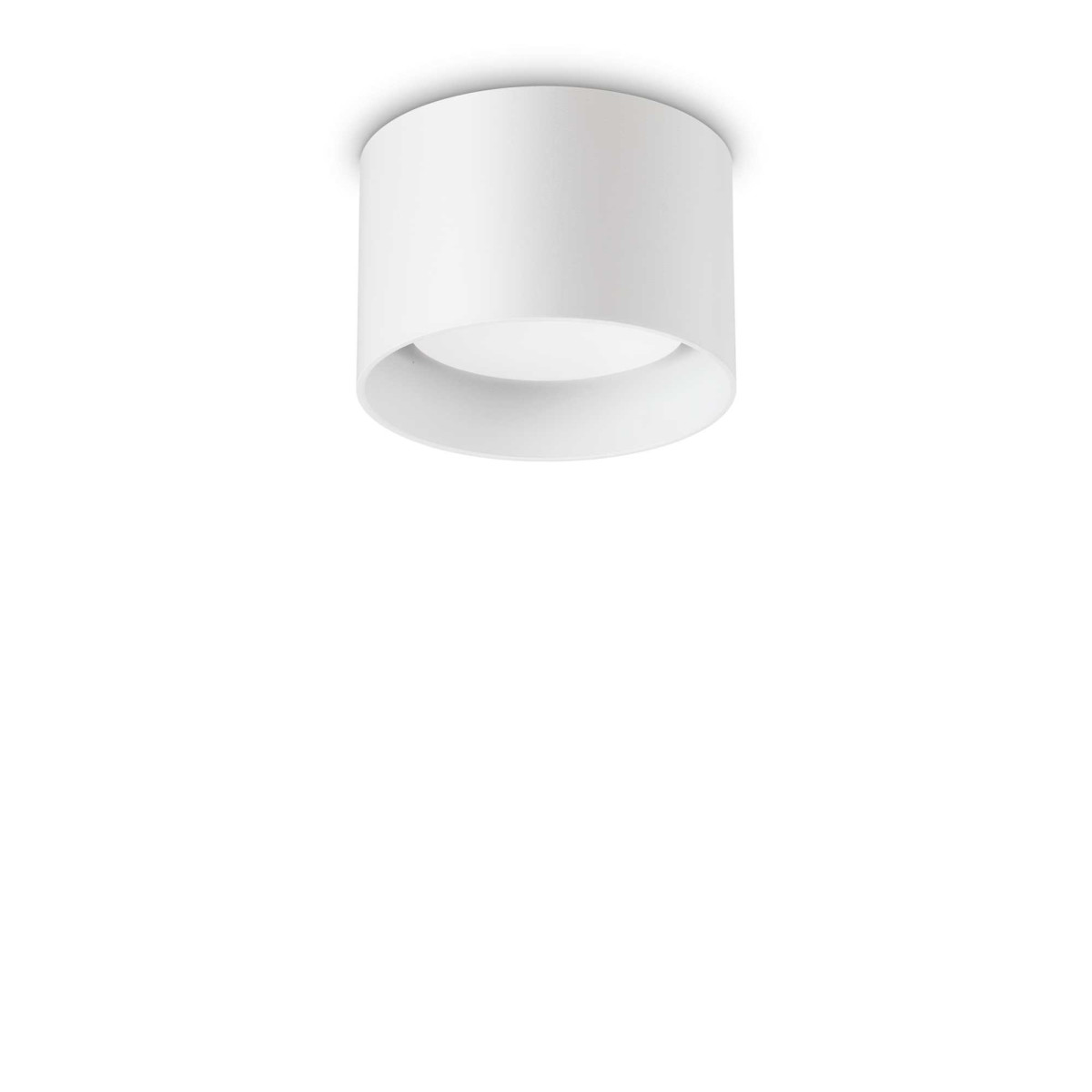 Spike Pl1 Round Bianco Lampada da soffitto