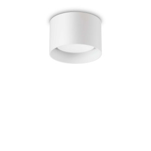 Spike Pl1 Round Bianco Lampada da soffitto