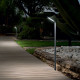 Agos Pt H80 3000k Antracite Lampada da esterno Ideal Lux ambientazione