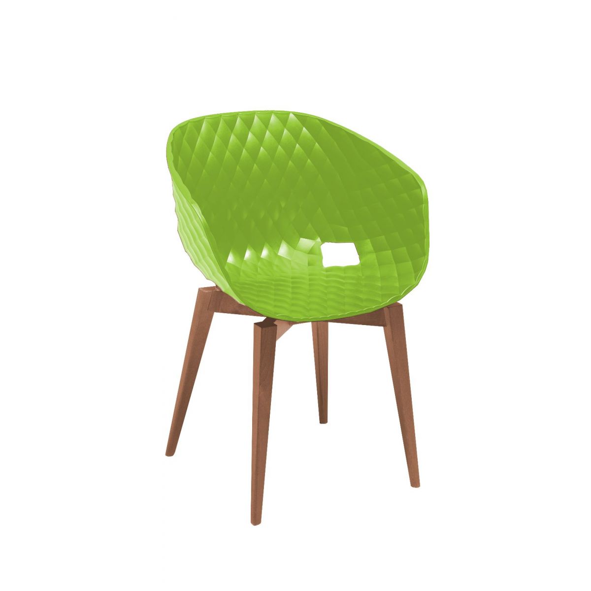 Poltroncina Uni-ka su gambe noce