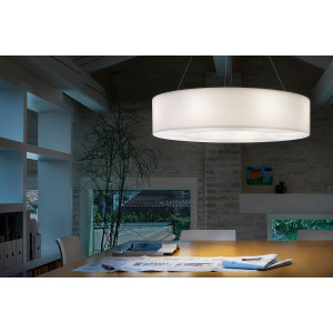 Lampada Atollo Ø 100 1 cavo a sospensione 
