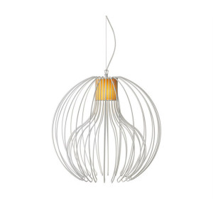 Lampada a sospensione Icaro Ball Ø 75 bianco