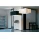 Lampada Quadrato a sospensione L 70 ambientazione