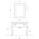 Bagno Vanity Composizione 07 scheda tecnica