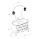 Bagno Vintage Composizione 01 scheda tecnica