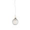 Lampada Orb in metallo galvanizzato ottone