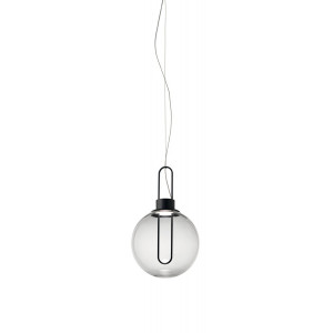 Lampada Orb in metallo verniciato a sospensione