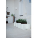 Vaso Triplo Flores a LED ambientazione