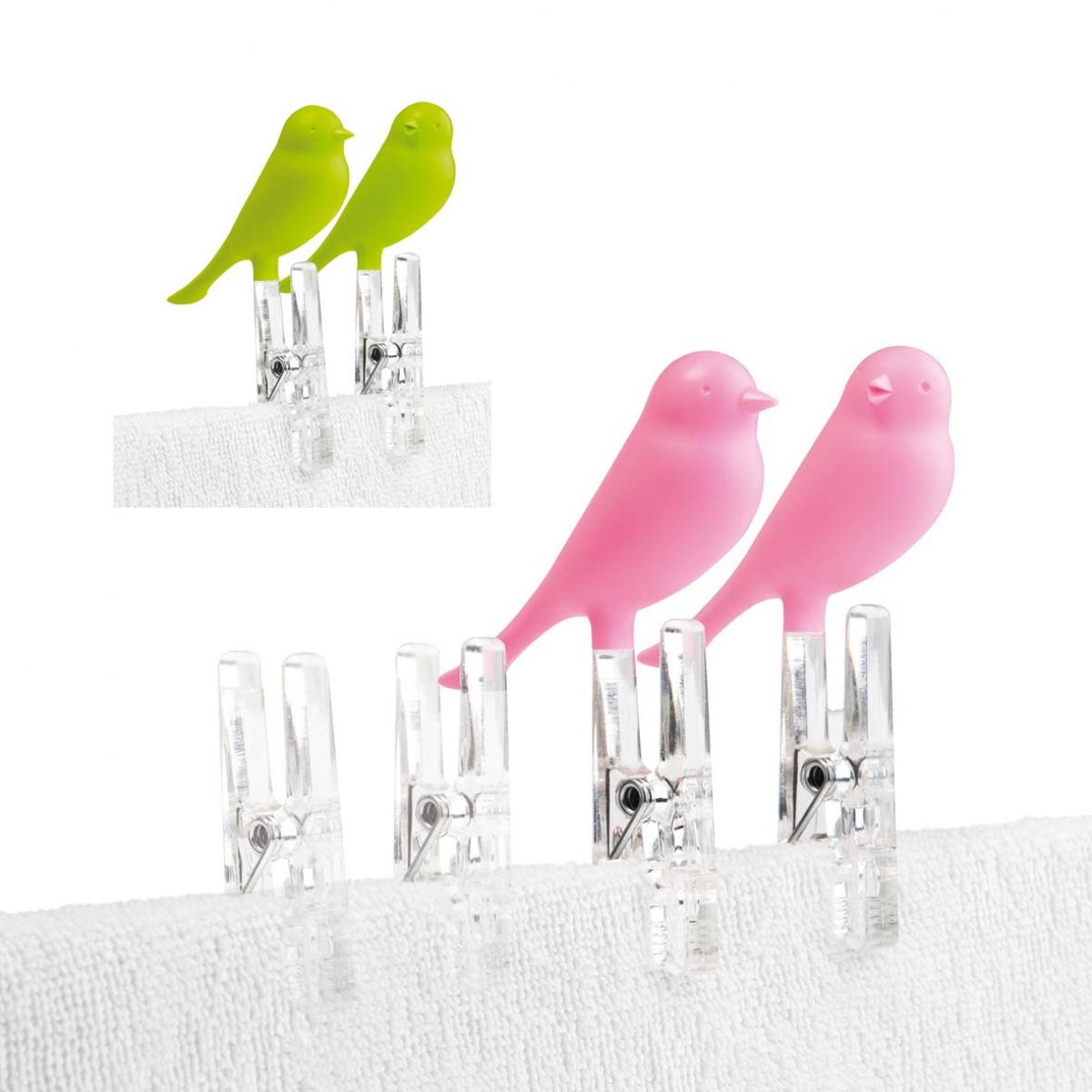 Mollette Peg Sparrow set 4 pz