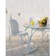 Sedia Ninfea Dinner Bianco ambientazione