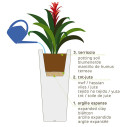 Vaso Kube High L 100 dettaglio
