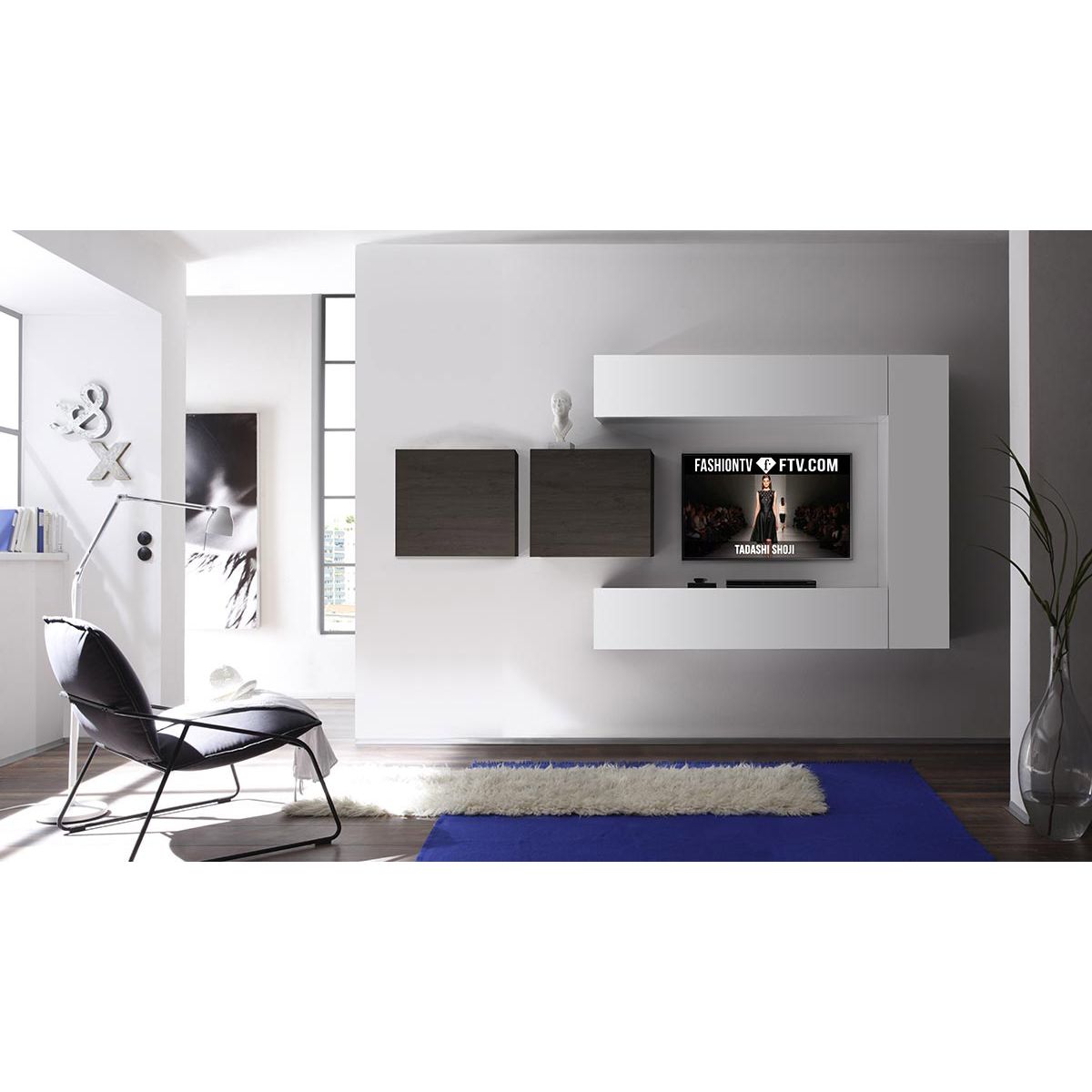 Composizione Soho rovere scuro