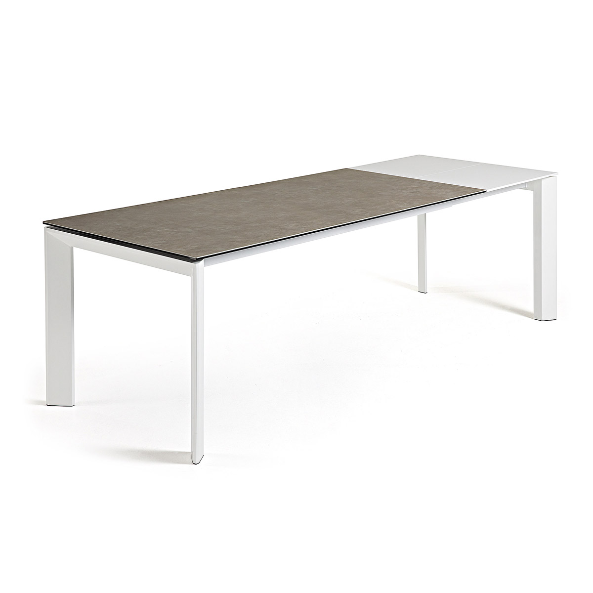 Tavolo atta 140 in ceramica techlam® vulcano ceniza la forma ...
