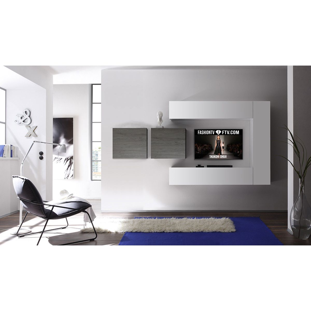 Composizione Soho rovere grigio