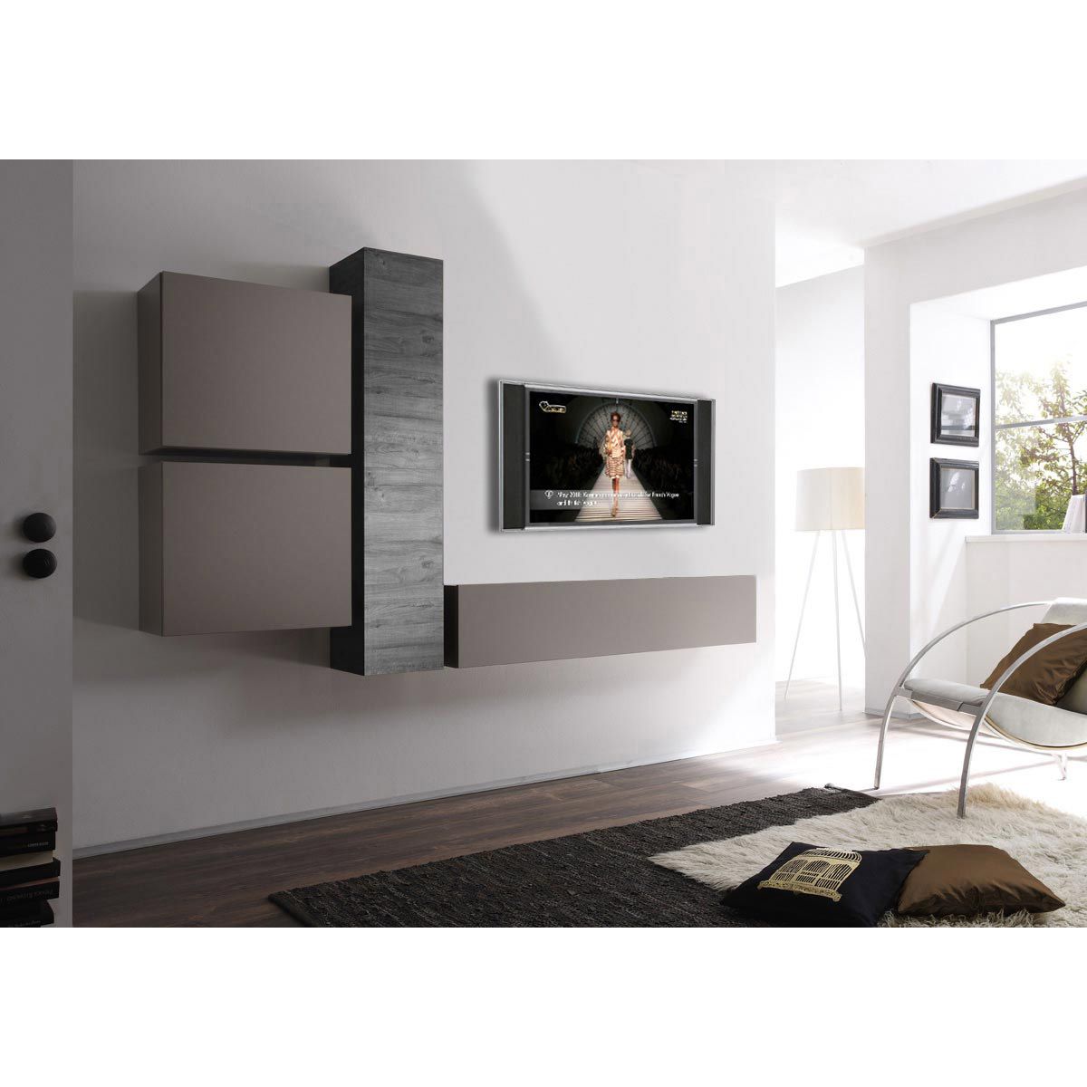 Composizione Woodhenge rovere grigio