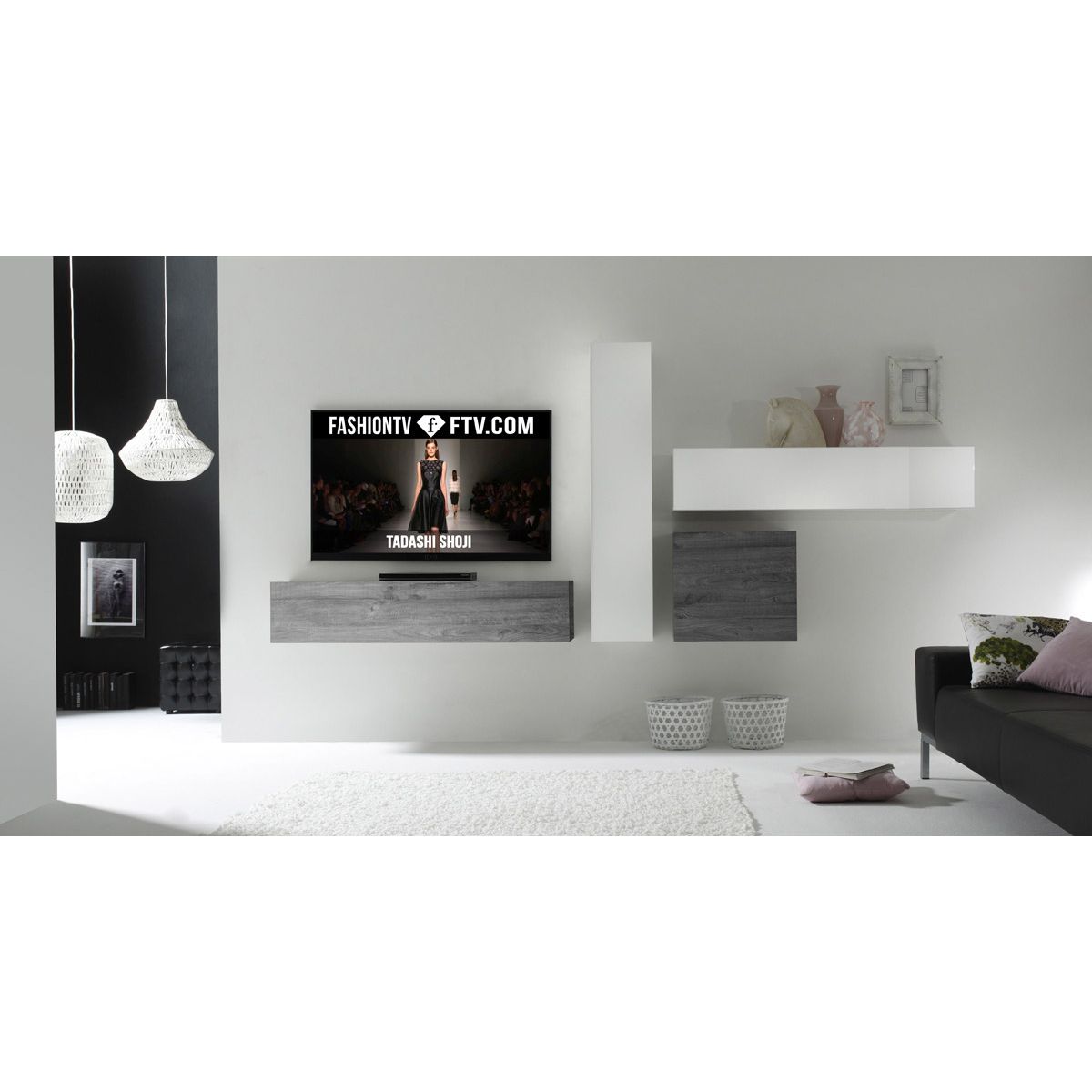 Composizione Coventry rovere grigio