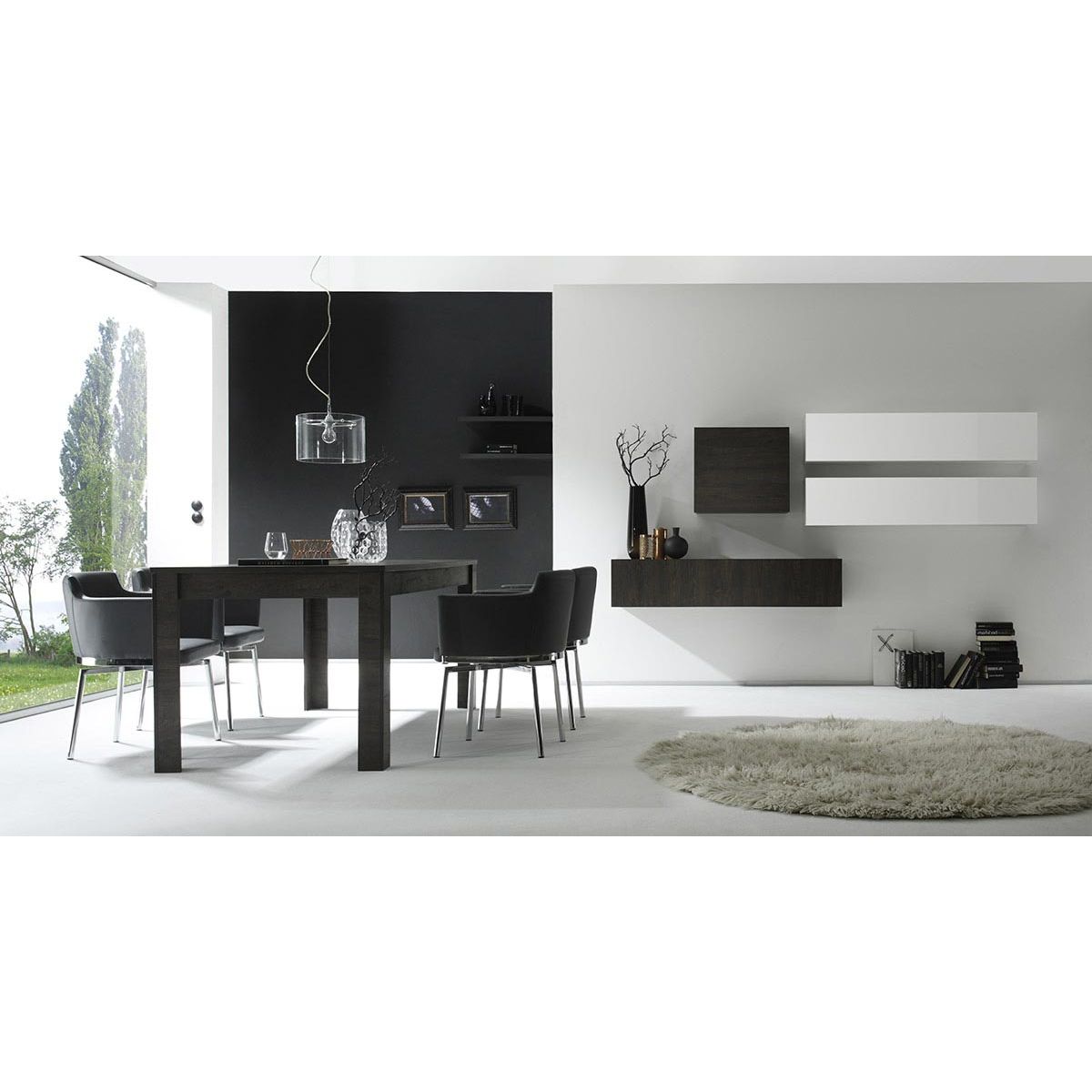 Composizione Cardigan rovere scuro