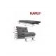 Roots 90 White Karup Design Dimensioni