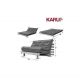 Roots 140 Black Karup Design Dimensioni