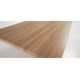 Tavolo Argo 200 cm melammina naturale gambe effetto legno dettaglio