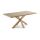 Tavolo Argo 180 cm melammina naturale gambe effetto legno