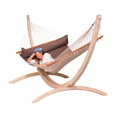 Amaca Alabama familiare con supporto canoa