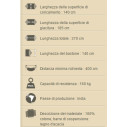 Amaca Virginia familiare con supporto canoa scheda tecnica