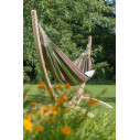 Amaca Flora familiare con supporto canoa ambientazione