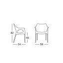 Poltroncina Natural Ola scheda tecnica