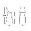 Sgabello Natural Zebra antishock scheda tecnica