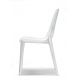 Sedia Vanity Chair Bianco lucido