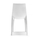 Sedia Vanity Chair Bianco lucido
