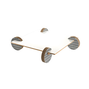 Tavolino Wheel Natural
