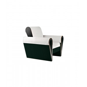 Poltrona Dahila Solid Green