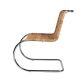 Sedia MR in midollino M. Van Der Rohe dettaglio
