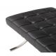 Pouf Barcelona 2 posti M. Van Der Rohe dettaglio