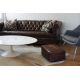 Tavolino Tulip E. Saarinen 105x70 H 40 bianco ambientazione